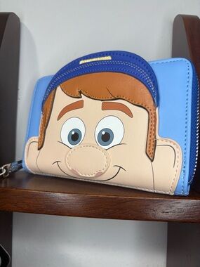 Loungefly Disney Fix It Felix Jr Wreck It Ralph Zip Around Wallet NWT